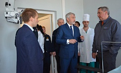 20 марта 2017 г.  - открытие поликлиники МСЧ космодрома "Восточный"