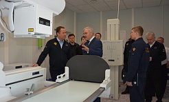 20 марта 2017 г.  - открытие поликлиники МСЧ космодрома "Восточный"