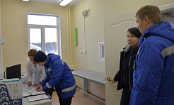 Руководитель ДВОМЦ посетила медицинский пункт нового детского сада города Циолковский